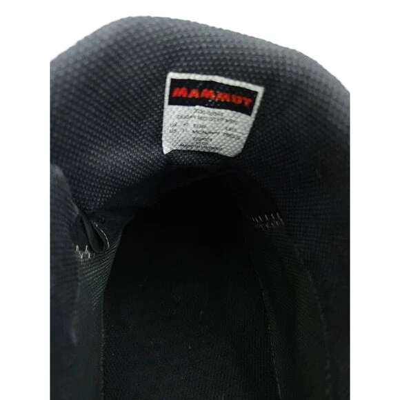 Mammut Ducan Mid GTX Backpacking Hiking Boots - Men's 11, Black, 3030-03540